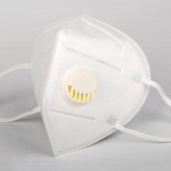 The KN95 P2 Re-breather Respirator ventilating valve effectively removes heat and moisture build-up