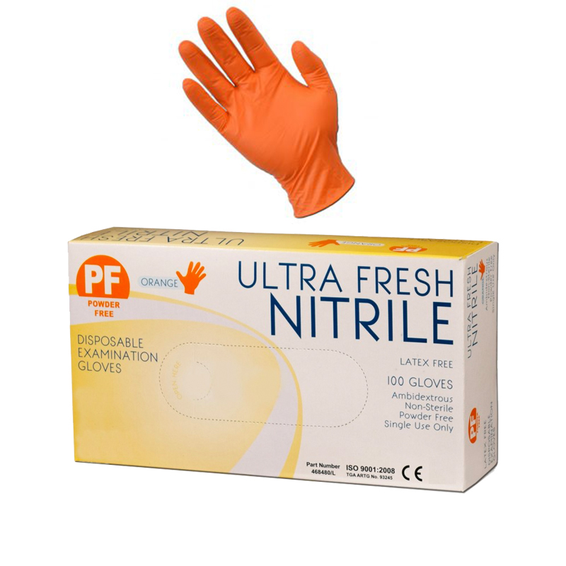 500PCS Nitrile Disposable Gloves Rubber Latex Exam Non Sterile Ambidextrous Comfortable Industrial Gloves 
