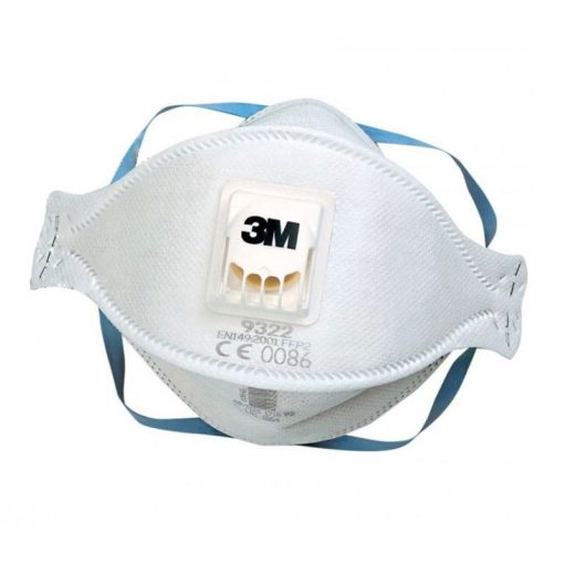 When working in areas with potentially hazardous airborne particles, it is crucial to protect yourself correctly. The 3M 9322A+ disposable respirators face masks